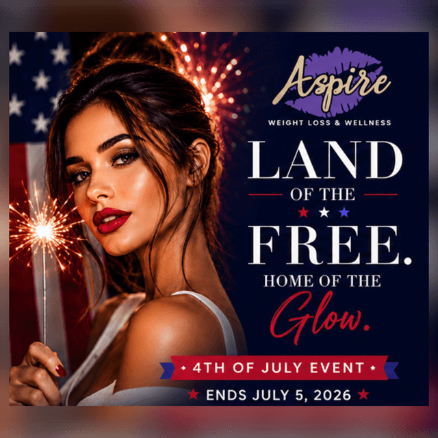 4th of July🇺🇸-Skinny Shots 12 Pk at Aspire Weight Loss & Wellness in Fontana, CA
